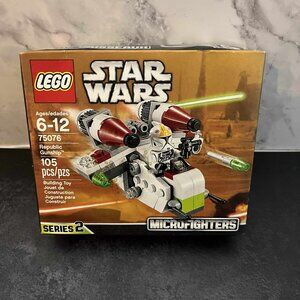 New LEGO Set 75076 Star Wars Microfighters Series 2 Republic Gunship - Sealed